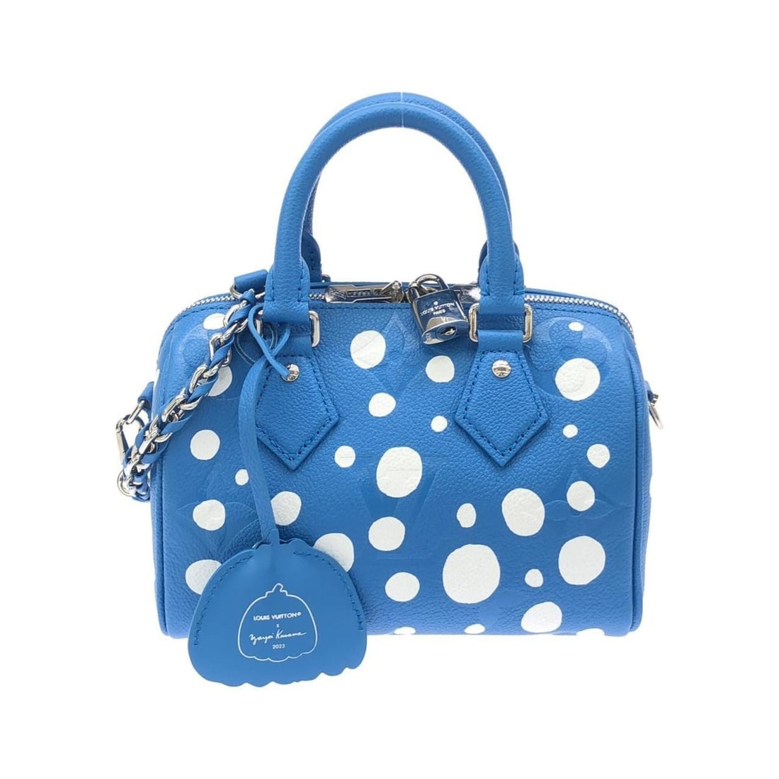 Louis Vuitton Monogram Empreinte (LV X YK) Speedy Bandoulière 20cm M46425 Shoulder Bag: --- Catalog ---Category: SizeSize (HxWxD): 14cm x 21cm x 12cm / 5.51'' x 8.26'' x 4.72''Category: DesignType: Shoulder bagColor: BlueGender: Women,MenMaterial: Leather Category: GeneralBrand: Louis