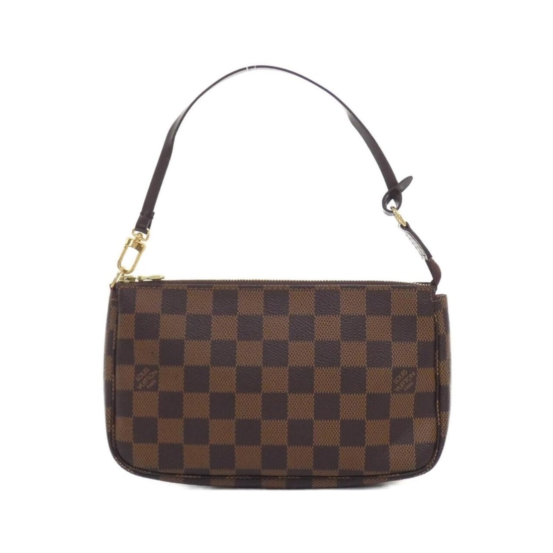 Louis Vuitton Damier Pochette Accessoires N51985 Accessory Pouch: --- Catalog ---Category: SizeSize (HxWxD): 13cm x 21cm x 3cm / 5.11'' x 8.26'' x 1.18''Category: DesignType: Pochette, PouchColor: EbeneGender: WomenMaterial: Coated canvas Hardware Color: