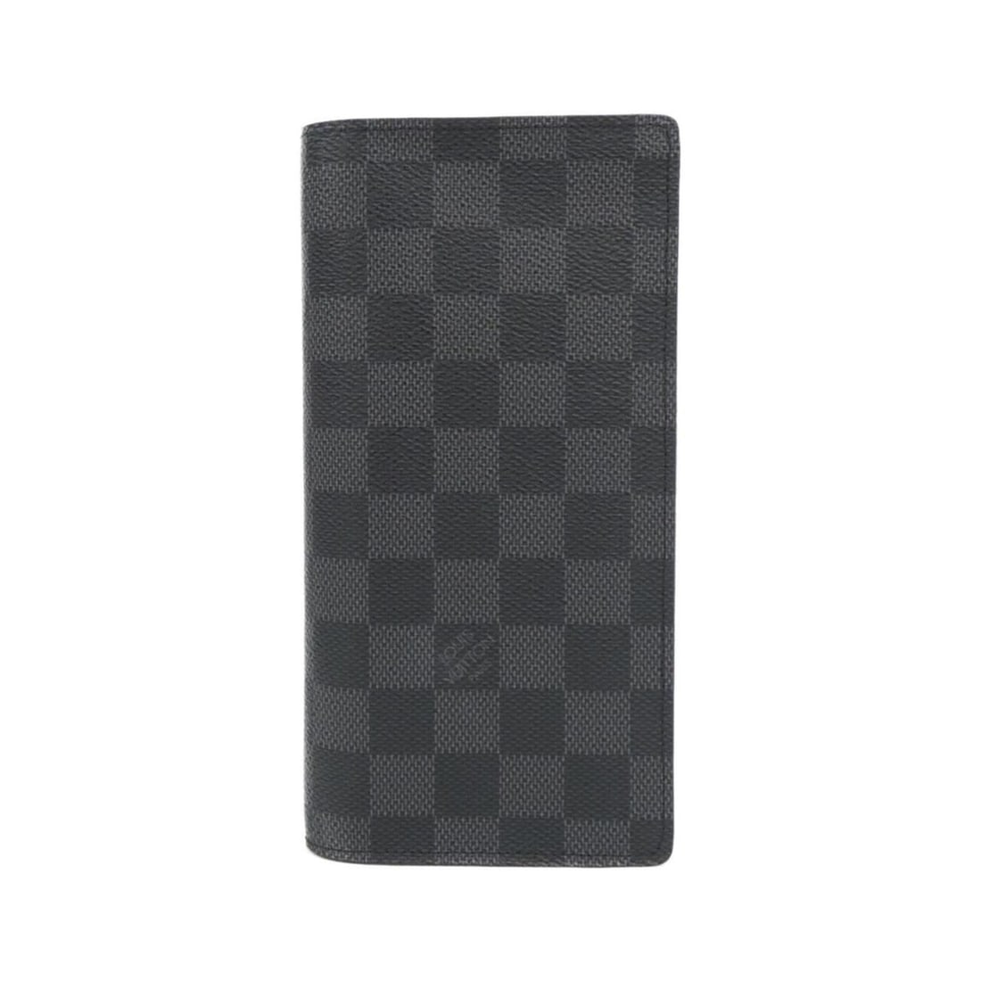 Louis Vuitton Damier Graphite Portefeuille Brazza N62665 Wallet: --- Catalog ---Category: SizeSize (HxWxD): 19cm x 10cm x 2cm / 7.48'' x 3.93'' x 0.78''Category: DesignType: Long wallet (bi-fold)Color: GraphiteGender: MenMaterial: Coated canvas Category: GeneralMPN