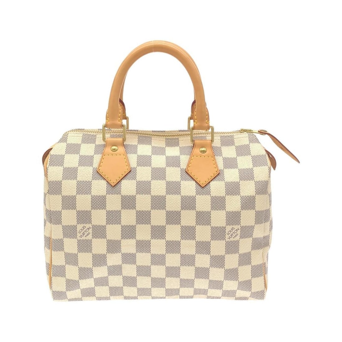 Louis Vuitton Damier Azur Speedy 25cm N41534 Boston Bag