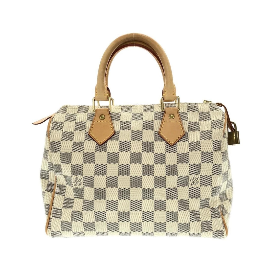 Louis Vuitton Damier Azur Speedy 25cm N41534 Boston Bag