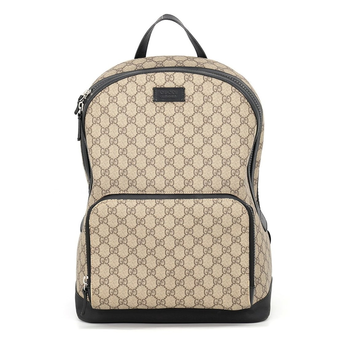 Gucci GG Supreme Backpack 406370 GUCCI Black Handbag (1 of 20)