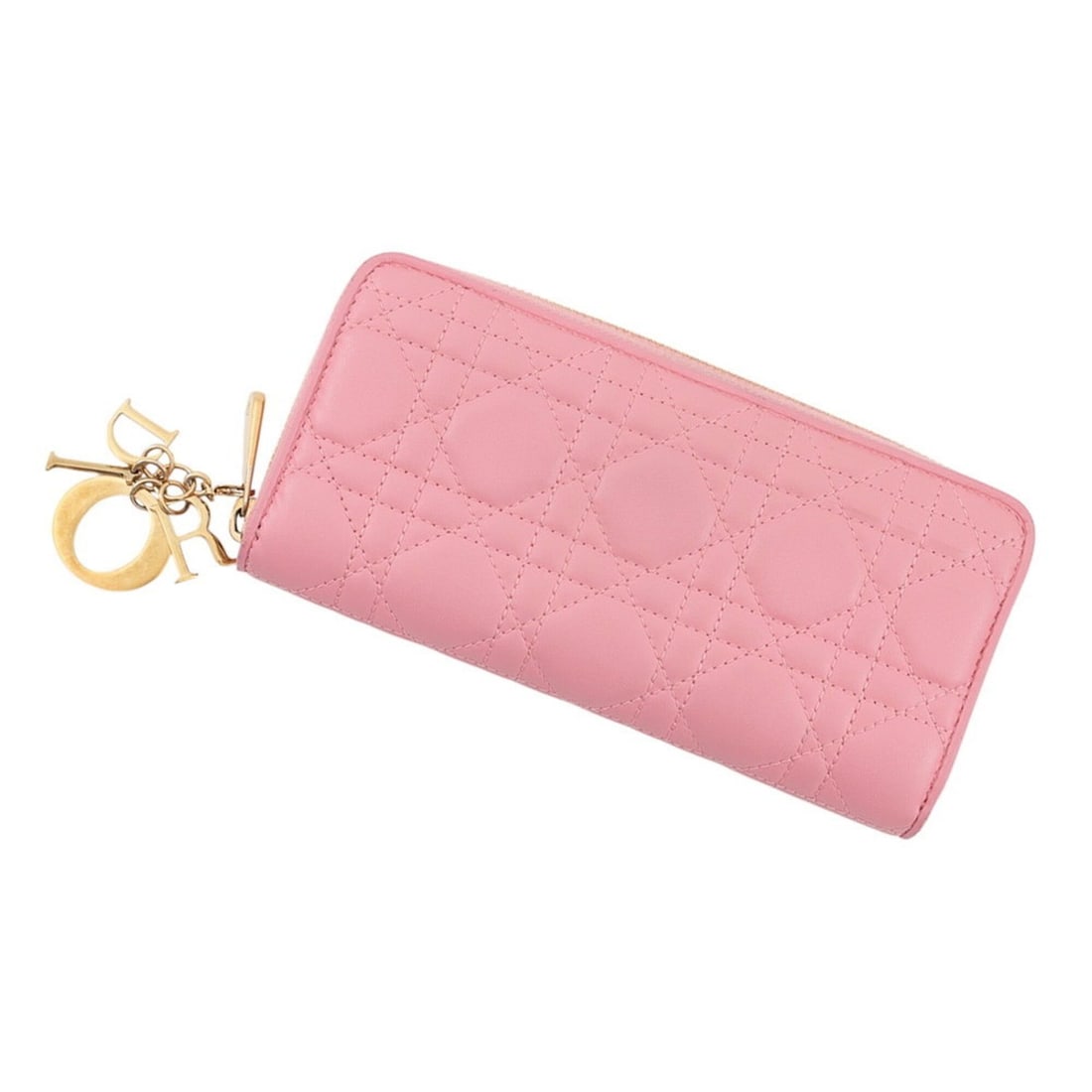 Christian Dior Long Wallet Cannage Lady Voyageur Lambskin S0007ONMJ_M973 Japan Limited Edition: --- Catalog ---Category: SizeSize (HxWxD): 10cm x 19.5cm / 3.93'' x 7.67''Category: DesignType: Coin purse/coin caseColor: PinkGender: WomenMaterial: Leather Category: GeneralLine: Lady DiorBrand: Chr