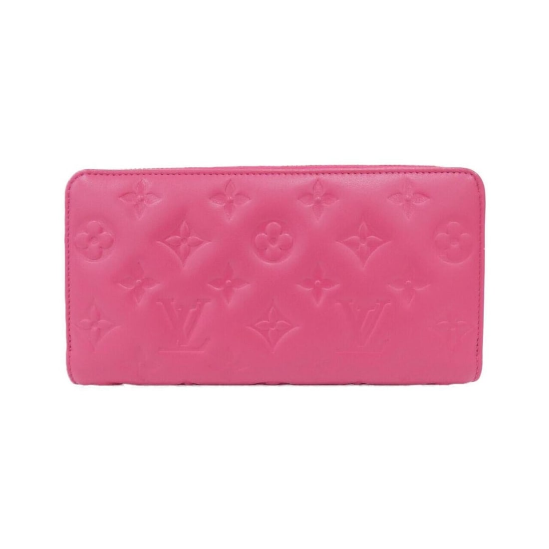 Louis Vuitton Coussin Zippy Wallet M82737: --- Catalog ---Category: SizeSize (HxWxD): 10cm x 20cm x 2cm / 3.93'' x 7.87'' x 0.78''Category: DesignType: Long wallet (bi-fold)Color: PinkGender: WomenMaterial: Leather Leather/Fur Type: LambskinCa