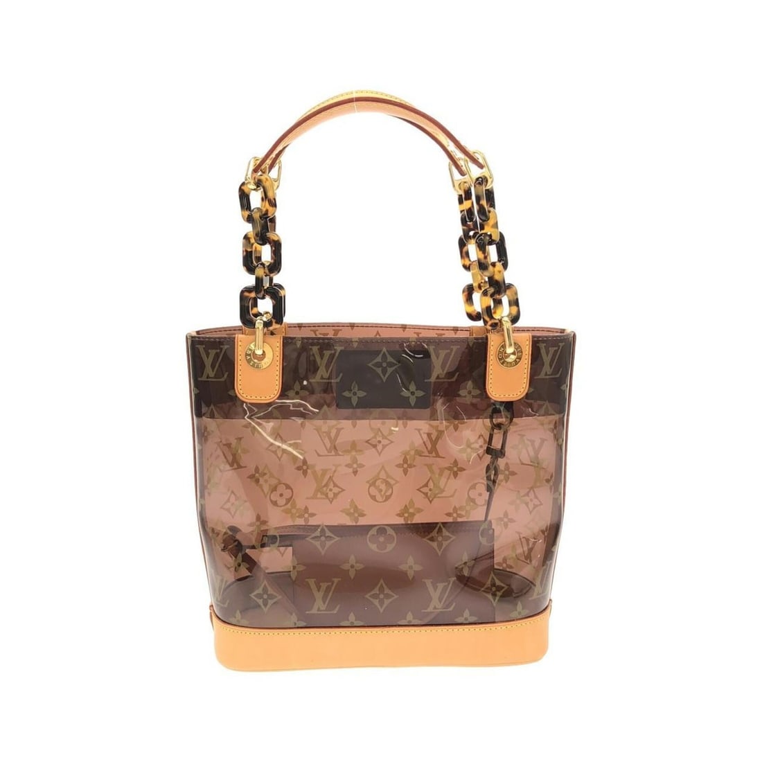 Louis Vuitton Cabas Ambre PM M92502 Handbag: --- Catalog ---Category: SizeSize (HxWxD): 22cm x 24cm x 10.5cm / 8.66'' x 9.44'' x 4.13''Category: DesignType: HandbagColor: Brown, MarronGender: Women,MenMaterial: PVC , Leather Leather/Fur Type: Va