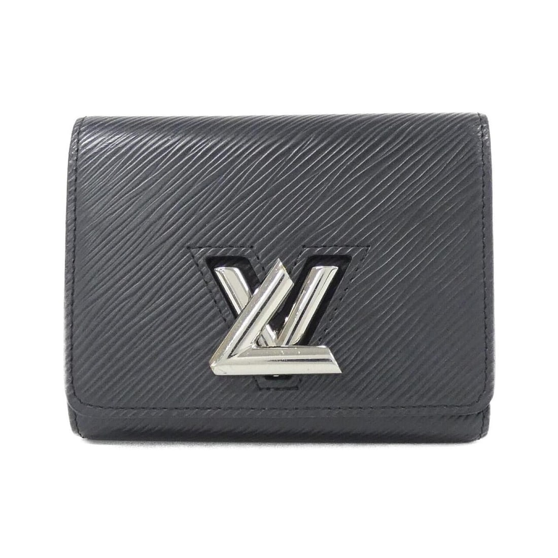 Louis Vuitton Epi Portefeuille Twist Compact M64414 Wallet: --- Catalog ---Category: SizeSize (HxWxD): 9cm x 12cm x 2cm / 3.54'' x 4.72'' x 0.78''Category: DesignType: Wallet (tri-fold)Color: BlackGender: WomenMaterial: Leather Leather/Fur Type: CalfskinCatego