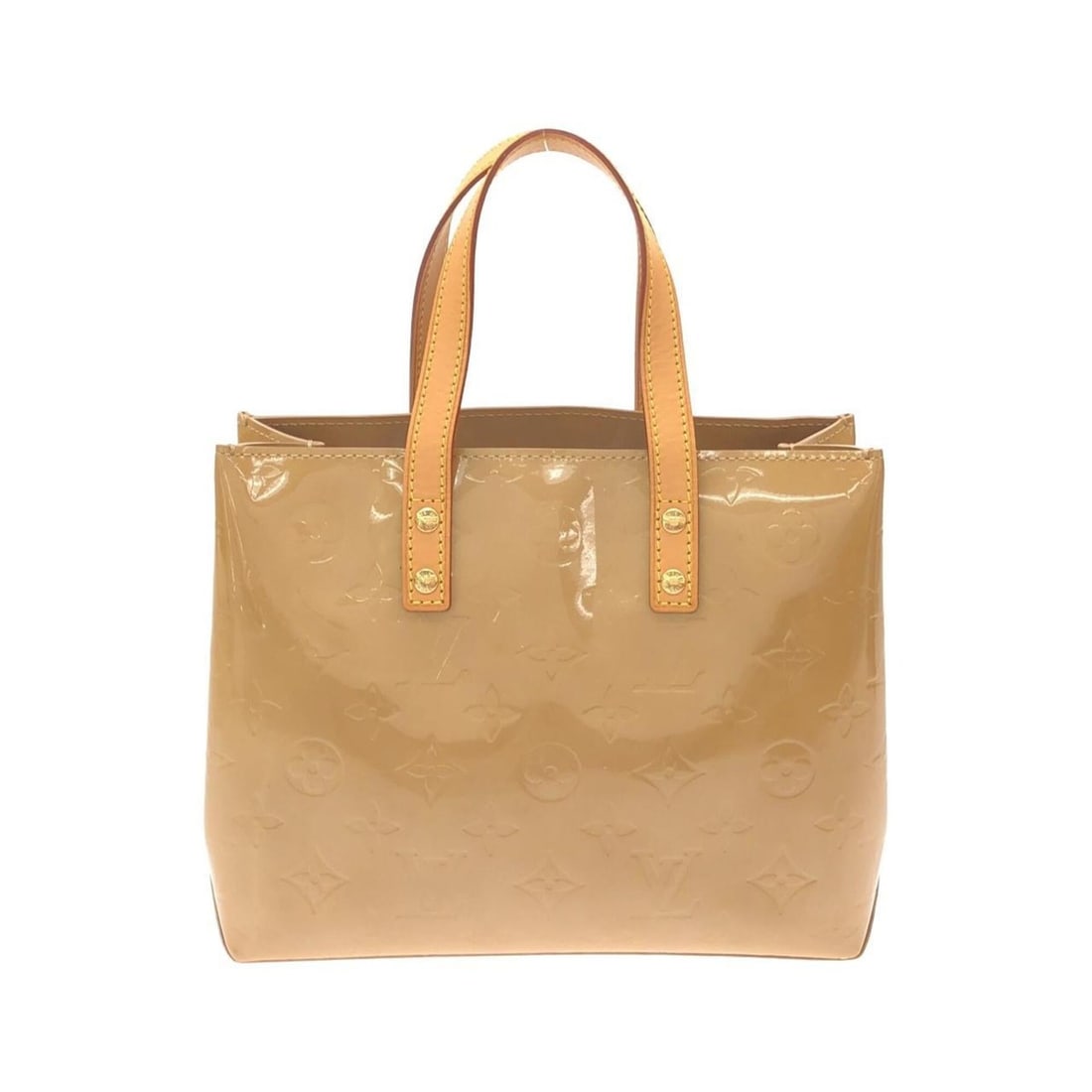 Louis Vuitton Vernis Lead PM M91334 Handbag: --- Catalog ---Category: SizeSize (HxWxD): 18cm x 22.5cm x 10cm / 7.08'' x 8.85'' x 3.93''Category: DesignType: HandbagColor: BeigeGender: Women,MenMaterial: Leather Leather/Fur Type: Enamel LeatherCa