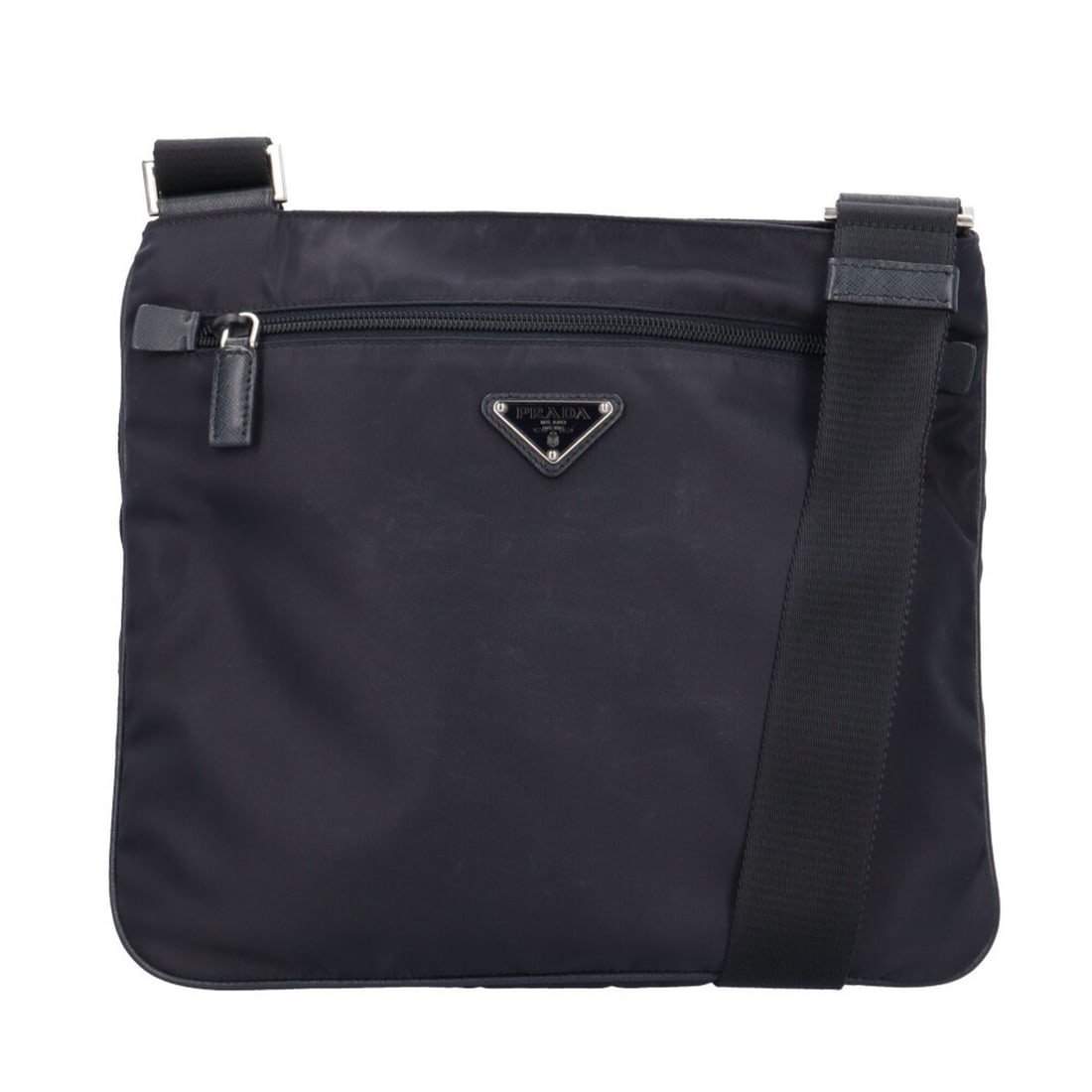 Prada Shoulder Bag, Nylon VA0563, Navy, Men's & Women's, PRADA