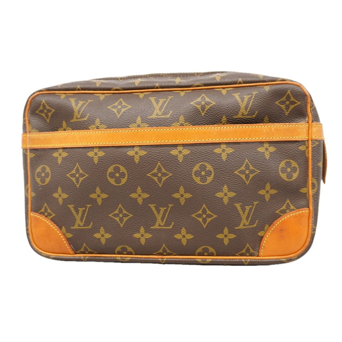 Louis Vuitton Monogram Compiegne 28 Clutch Bag M51845 Brown Men's (1 of 20)