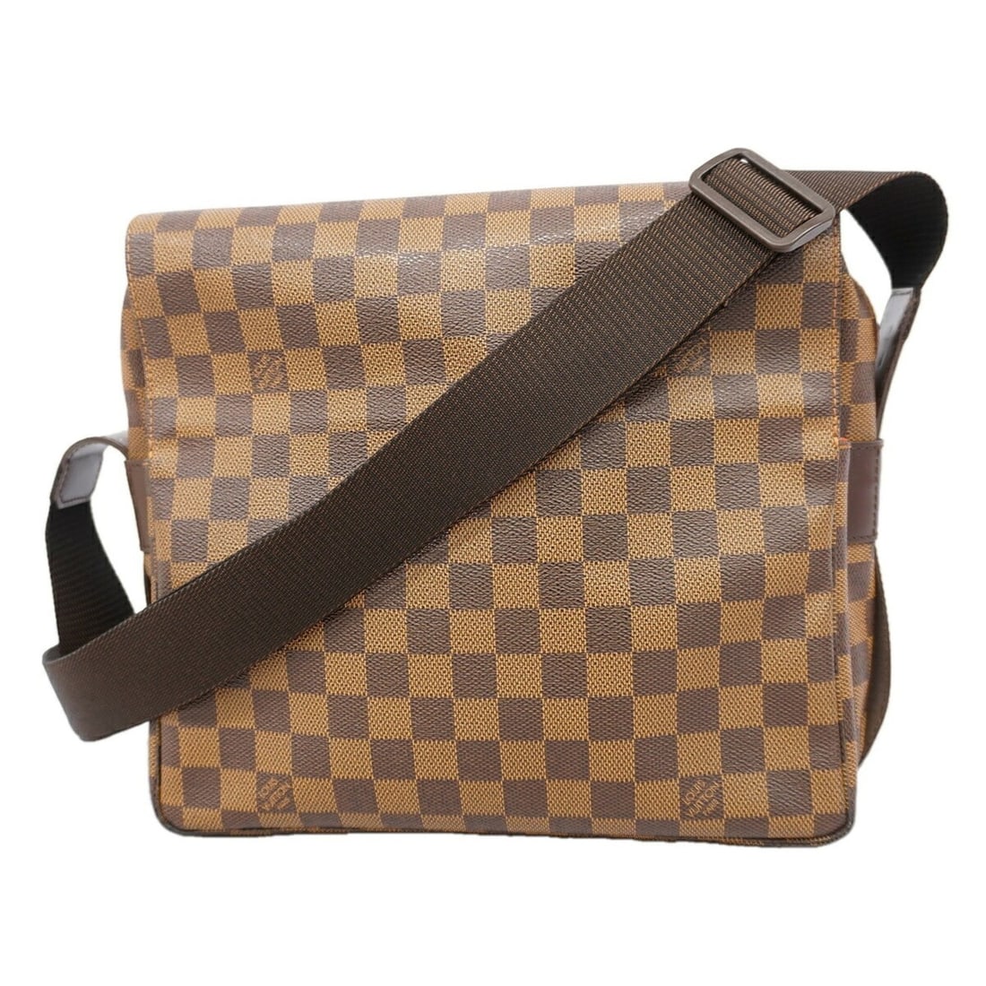 Louis Vuitton Damier Naviglio Shoulder Bag N45255 Ebene Women's