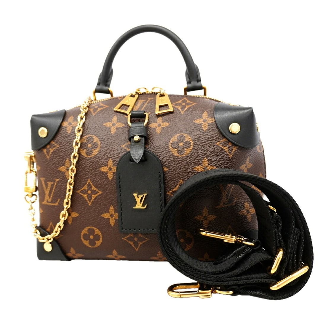 Louis Vuitton Monogram Petite Marsouple Handbag M45571 Brown 2-way bag for women: --- Catalog ---Category: SizeSize (HxWxD): 13.5cm x 19.5cm x 7.5cm / 5.31'' x 7.67'' x 2.95''Category: DesignType: HandbagColor: BrownGender: WomenCategory: GeneralMPN: M45571Brand: Louis Vuitton--- I