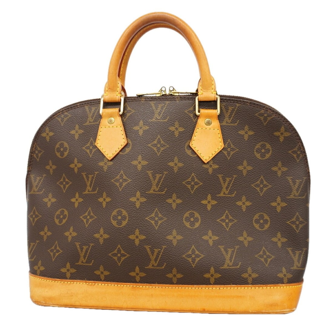 Louis Vuitton Alma Monogram Handbag M51130 Brown Women's