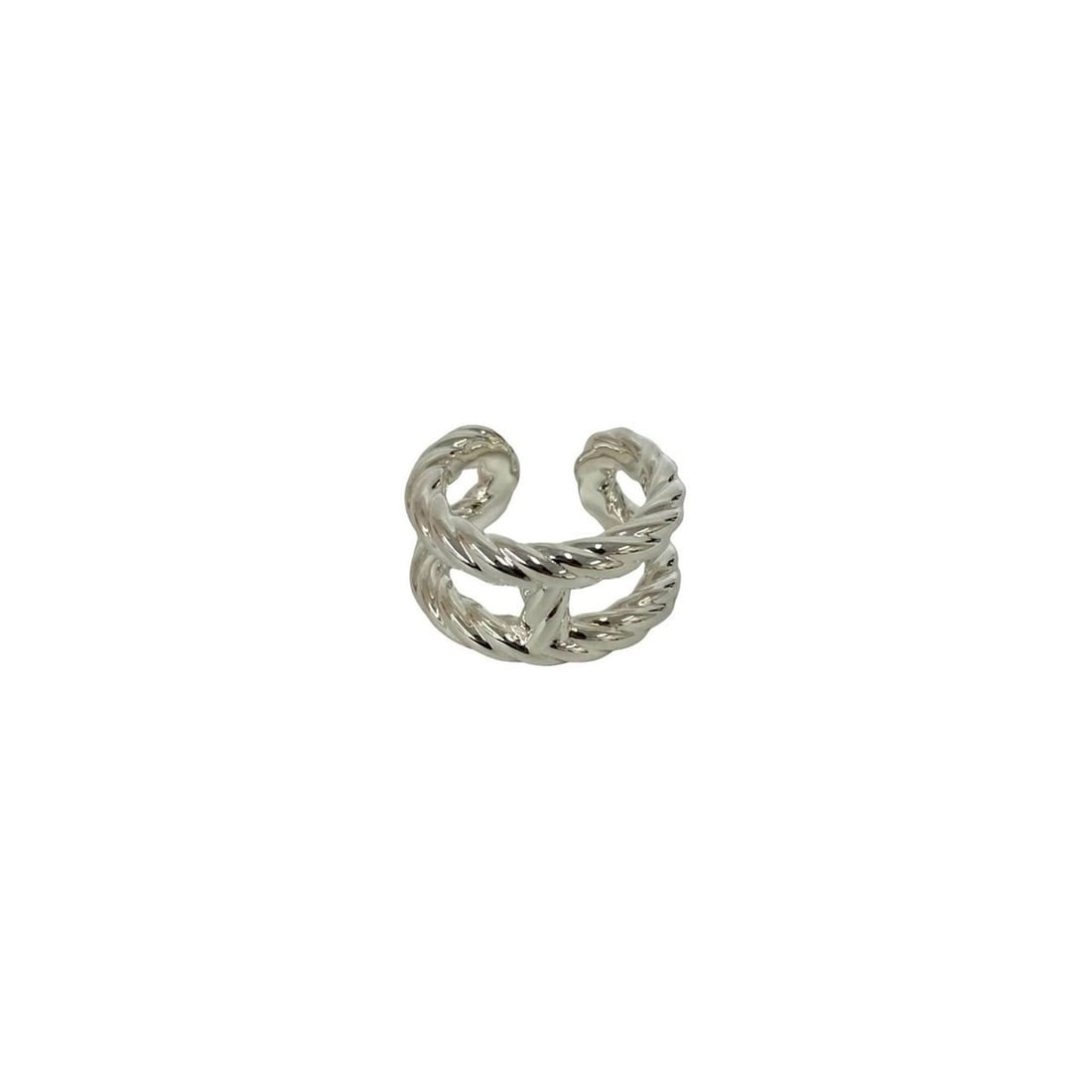 HERMES Hermes Aleja Ring, Sterling Silver 925, Accessory, Jewelry, Silver, 46341: --- Catalog ---Category: SizeJP Size: 12US Size: 6.5Category: DesignType: Band ringColor: SilverGender: WomenMaterial: Silver 925Category: GeneralBrand: Hermes--- Item List ---Section: ConditionRankin