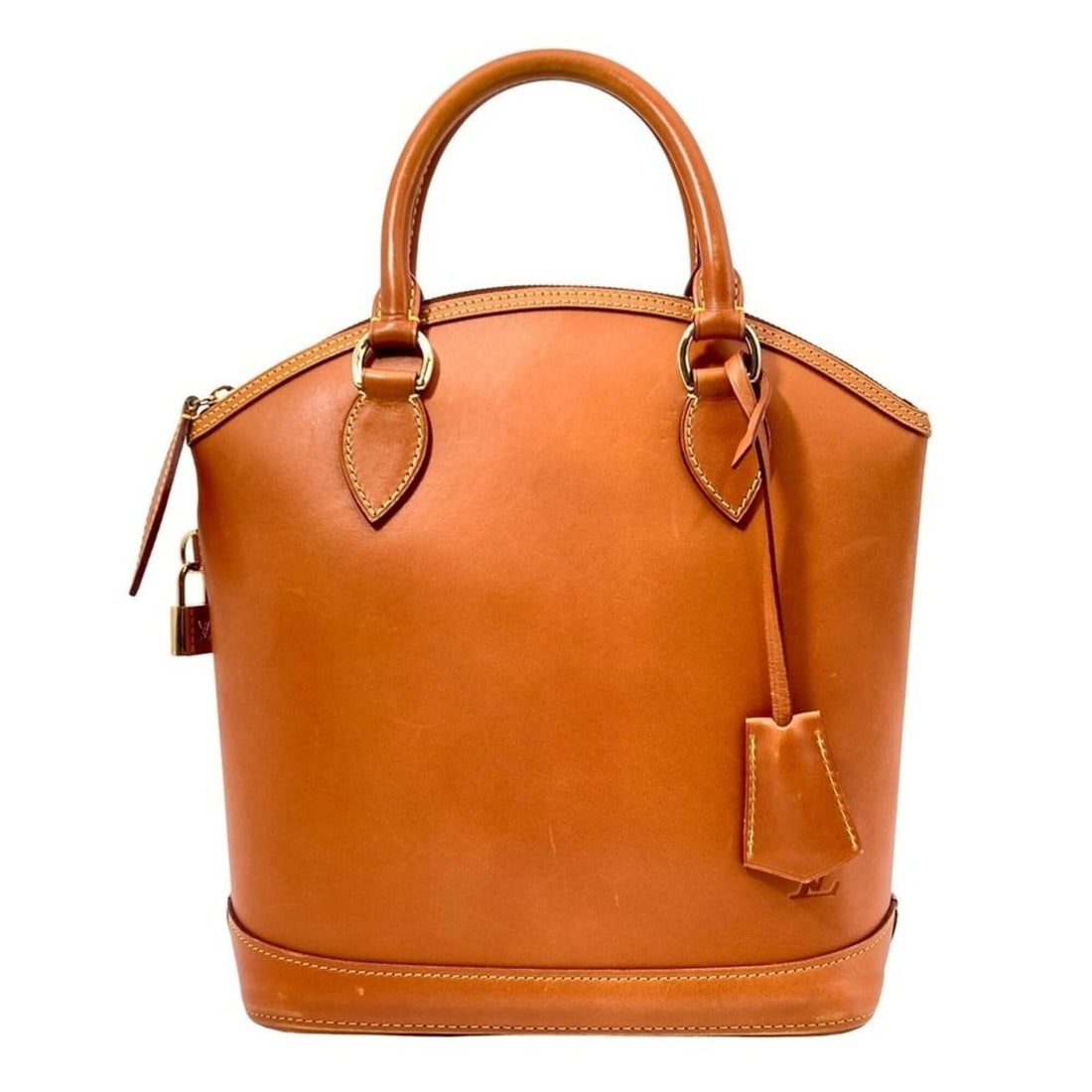 Louis Vuitton Lockit Nomade Handbag, Camel, Gold Hardware, AS0008, Women's: --- Catalog ---Category: SizeSize (HxWxD): 28cm x 26cm x 11.5cm / 11.02'' x 10.23'' x 4.52''Category: DesignType: HandbagColor: CamelGender: WomenMaterial: Nomade leather Hardware Color: GoldCategory: