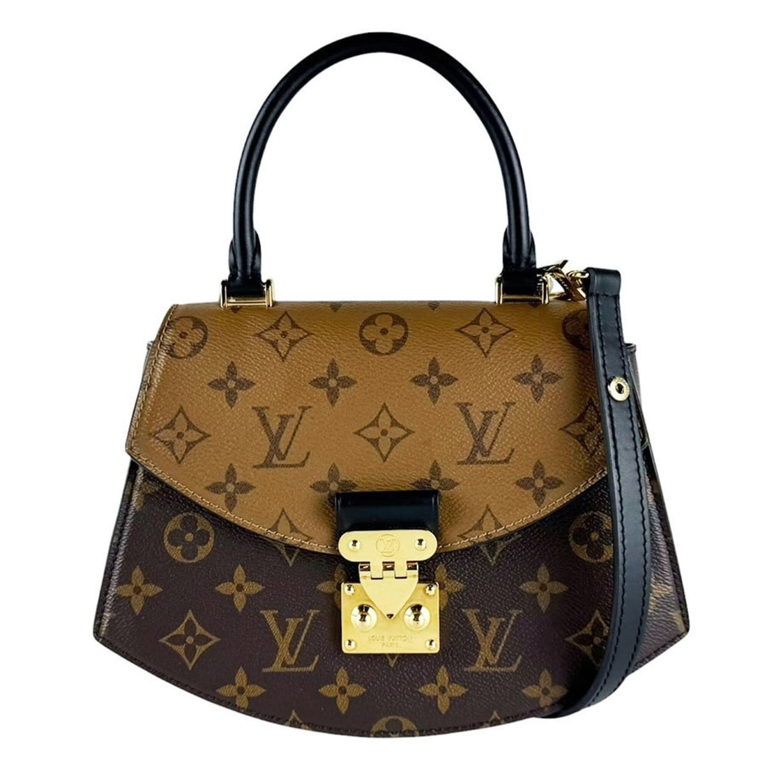 Louis Vuitton LOUIS VUITTON Shoulder Bag Monogram Reverse Tilsit Brown Women's M46548 z10618