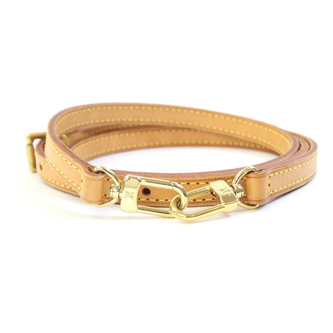 Louis Vuitton Shoulder Strap, Natural Vachetta Leather, Adjustable, Replacement Strap for Handbag,