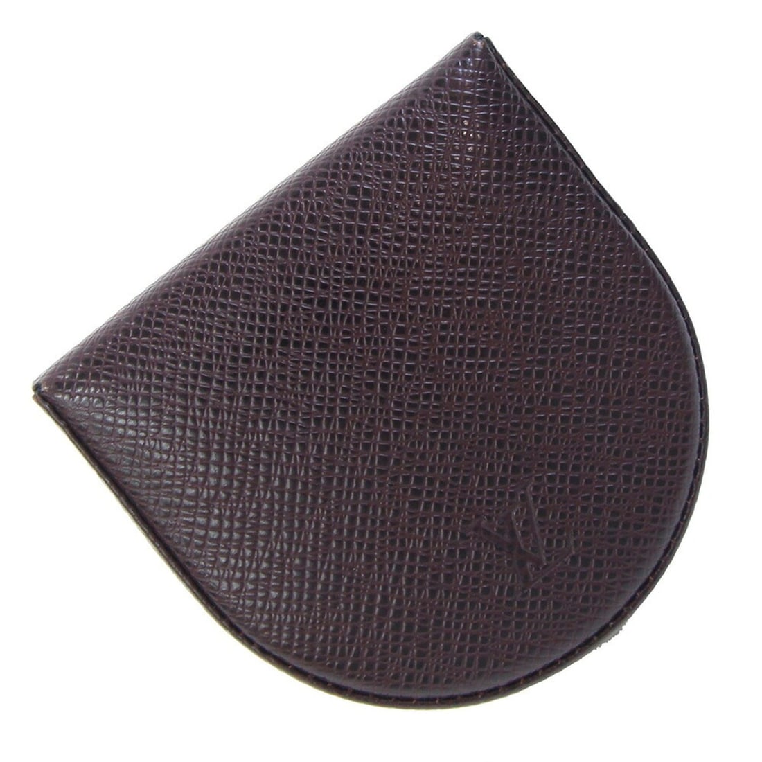 Louis Vuitton Taiga Portemonnaie Cuvette M300376 Acajou Coin Purse Compact Wallet for Men LOUIS