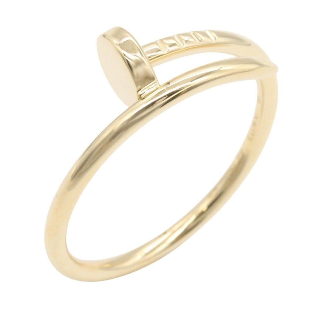 Cartier Juste un Clou Ring SM - Ring/Finger 18K (Yellow Gold) Men's/Women's Gold Tone B4225900 (1 of 10)