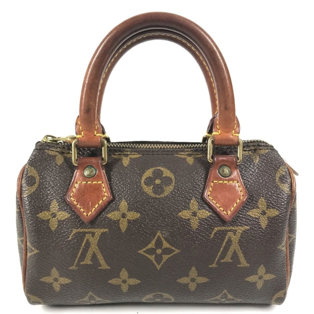 LOUIS VUITTON M41534 Monogram Mini Speedy Bag Boston Handbag Pouch Canvas Men's Women's Brown: --- Catalog ---Category: SizeSize (HxWxD): 9.5cm x 15.5cm x 6.5cm / 3.74'' x 6.1'' x 2.55''Category: DesignType: HandbagColor: BrownGender: Men,Women,UnisexMaterial: Monogram Category: GeneralLine: Mo