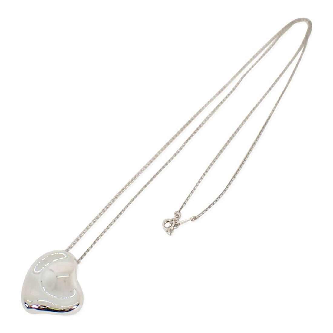 TIFFANY & Co. 925 Full Heart Pendant Necklace: --- Catalog ---Category: SizePendant Size: 21.3mm x 25mm / 0.83'' x 0.98''Neck Circumference: 66 cm / 25.98''Category: DesignGender: WomenMaterial: Sterling silver 925Necklace Type: NecklaceCategory: 