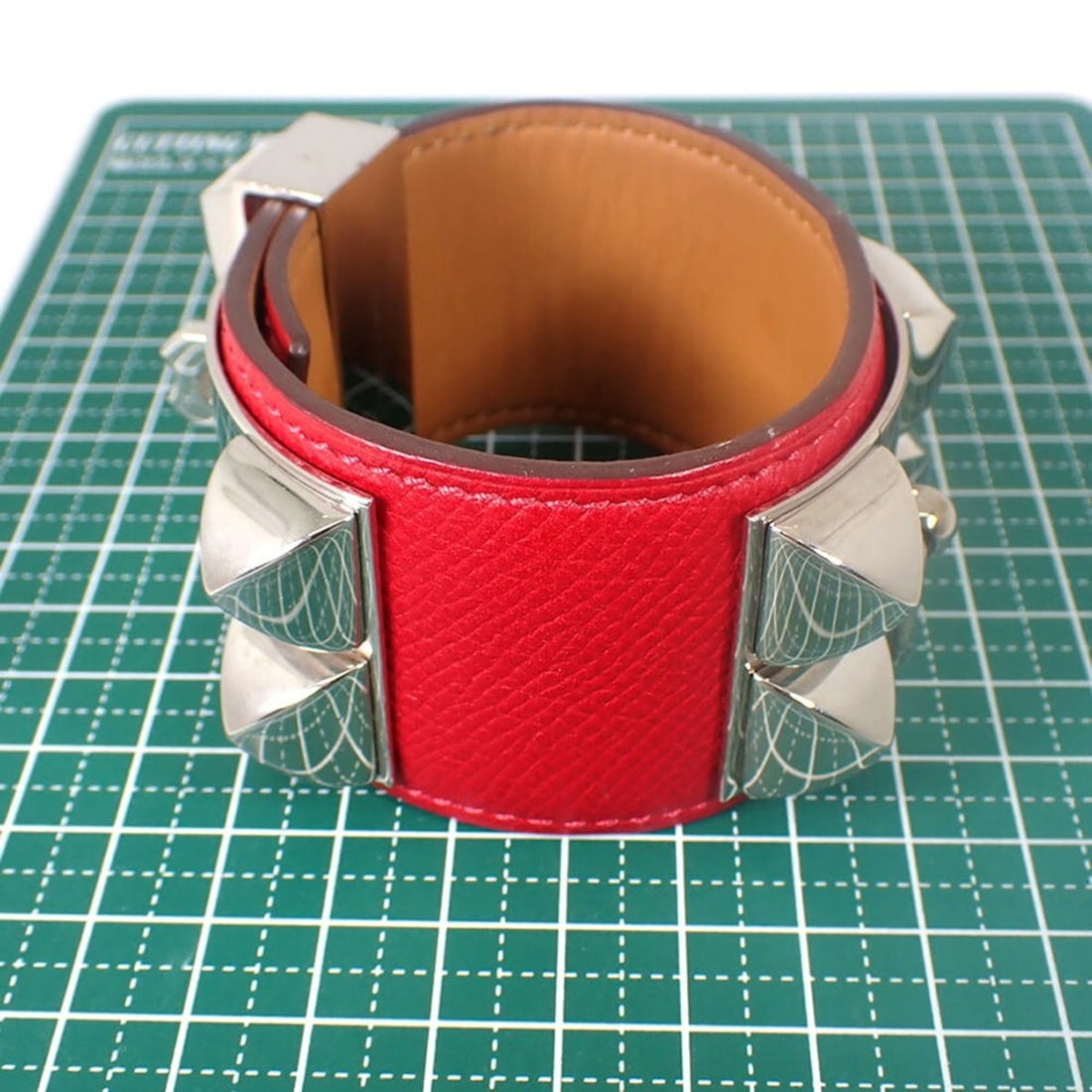 HERMES Collier de Chien Leather Bangle - 8