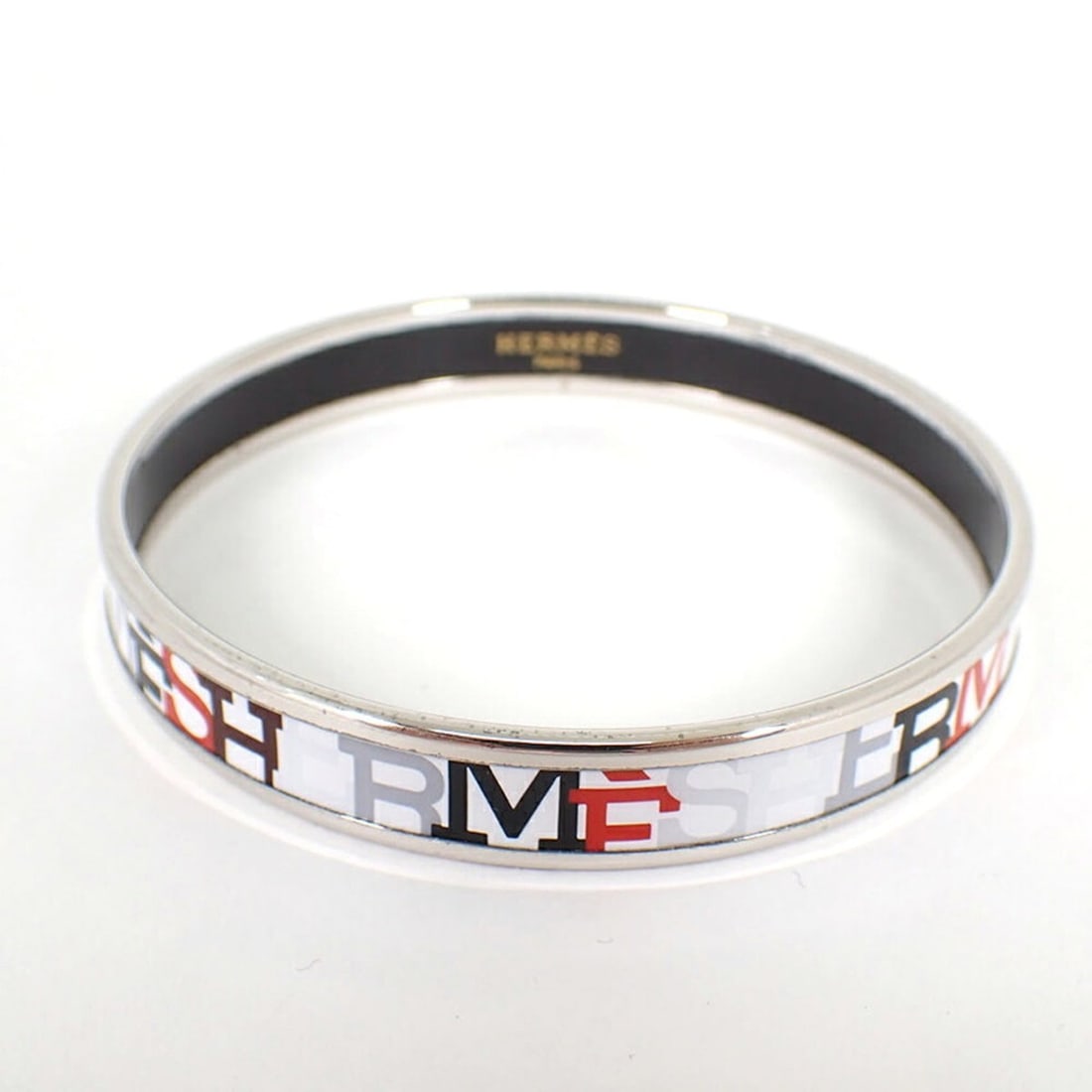 HERMES Enamel Bangle Bracelet - 3