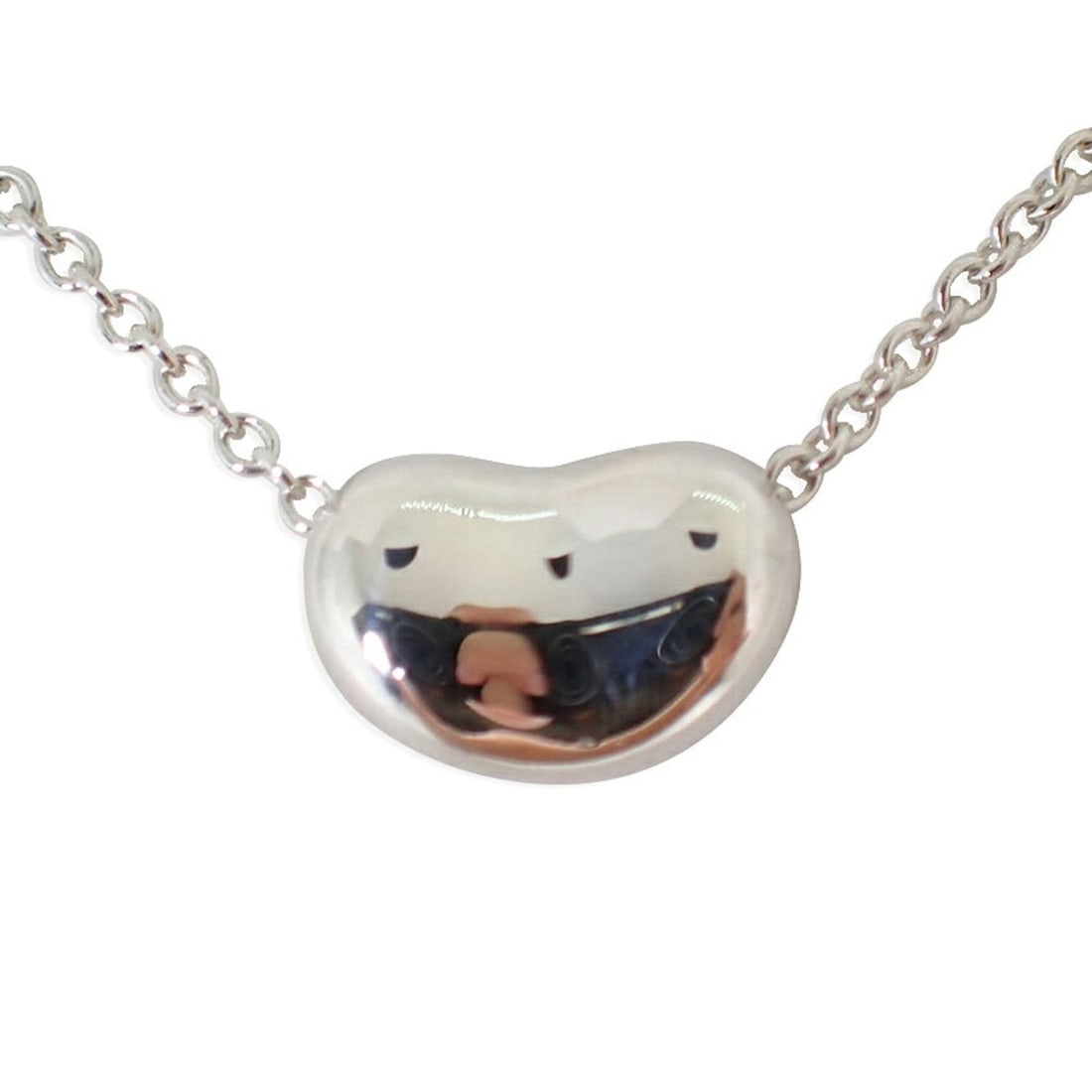 TIFFANY & Co. 925 Bean Pendant Necklace