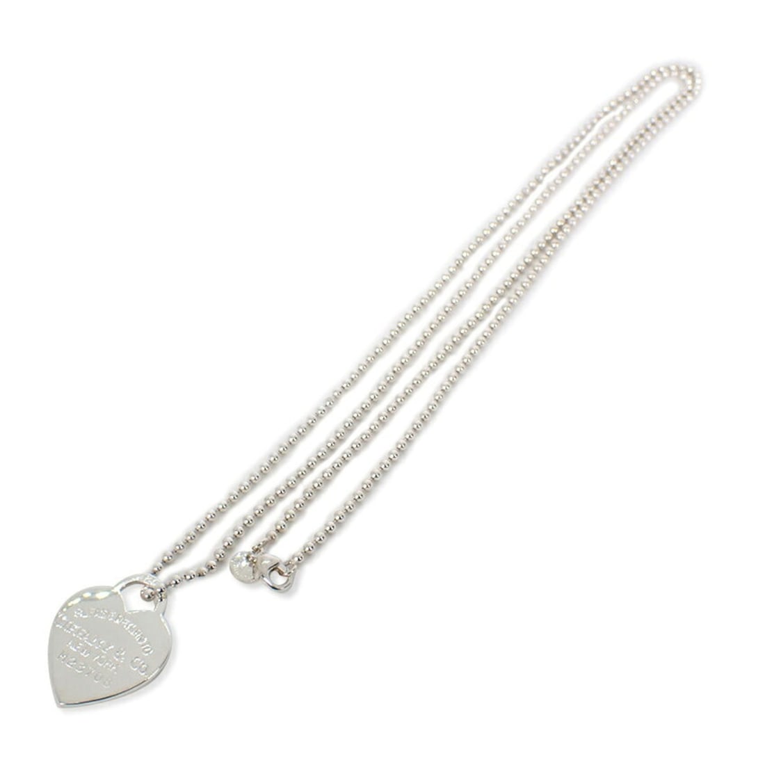 TIFFANY & Co. 925 Return to Tiffany Heart Tag Long Pendant (1 of 11)