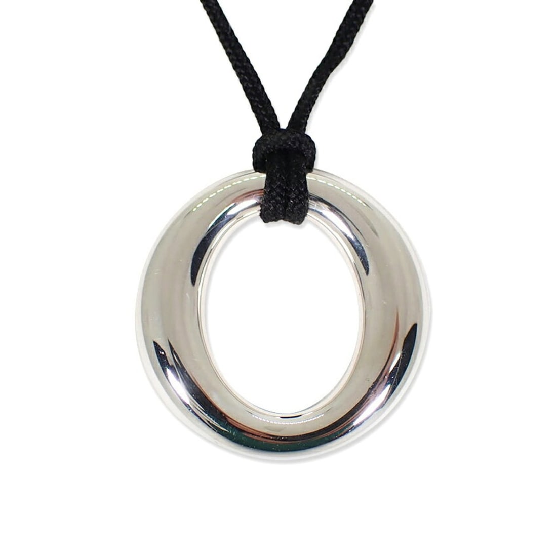 TIFFANY & Co. 925 Sebiana Pendant Necklace: --- Catalog ---Category: SizePendant Size: 24mm x 24mm / 0.94'' x 0.94''Neck Circumference: 44 cm / 17.32''Category: DesignGender: WomenMaterial: Sterling silver 925Necklace Type: NecklaceCategory: Ge