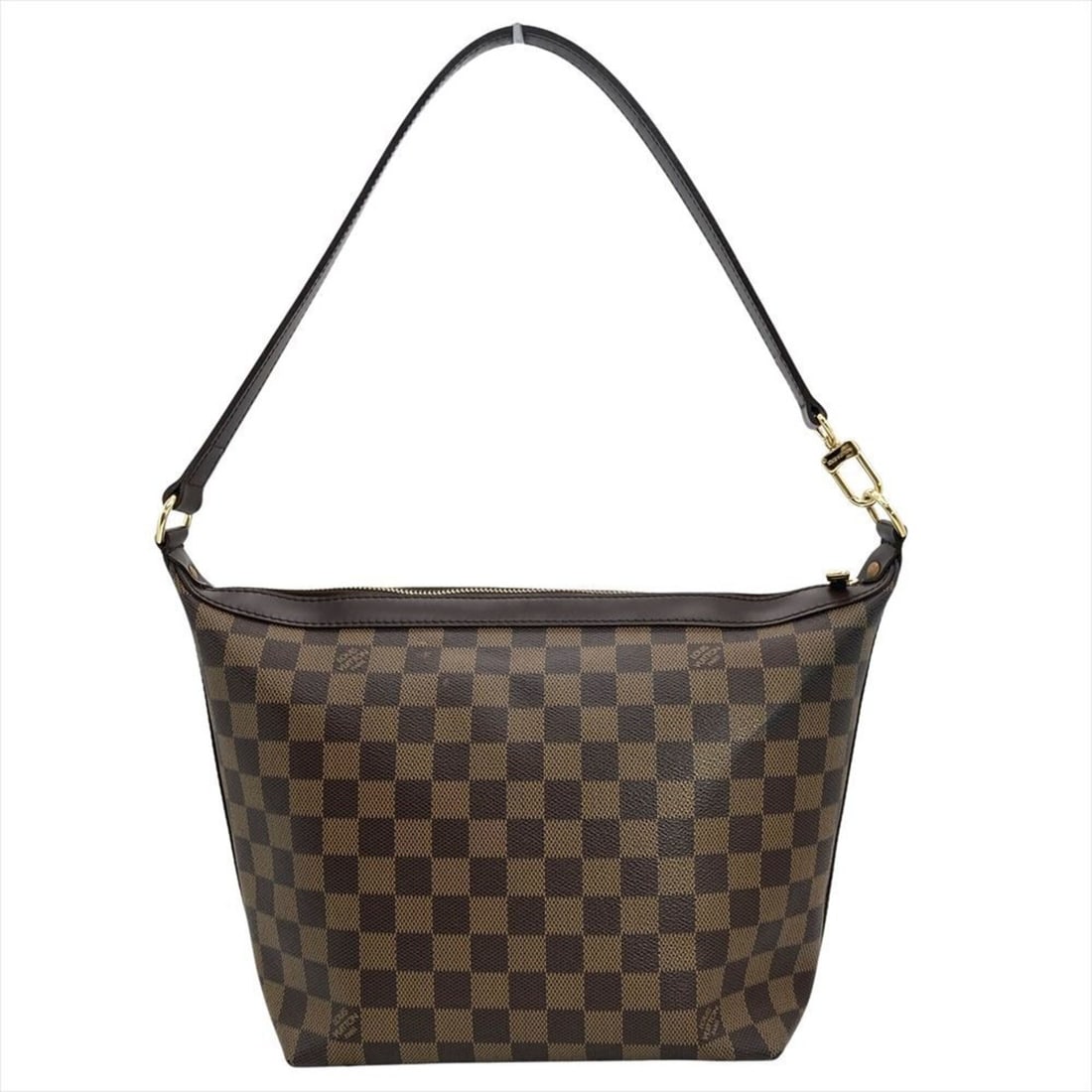 Louis Vuitton Irovo MM Shoulder Bag, Damier Ebene, N51995, Brown with Gold Hardware, AR0095,