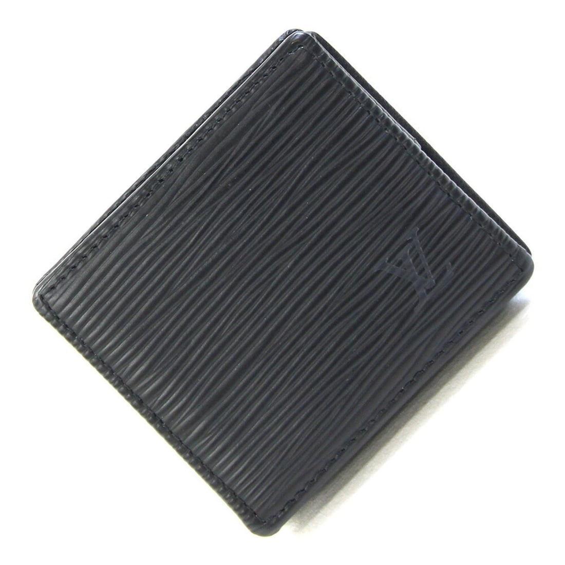 Louis Vuitton Epi Portemonnaie Boite M63692 Noir Black Coin Purse for Men LOUIS VUITTON