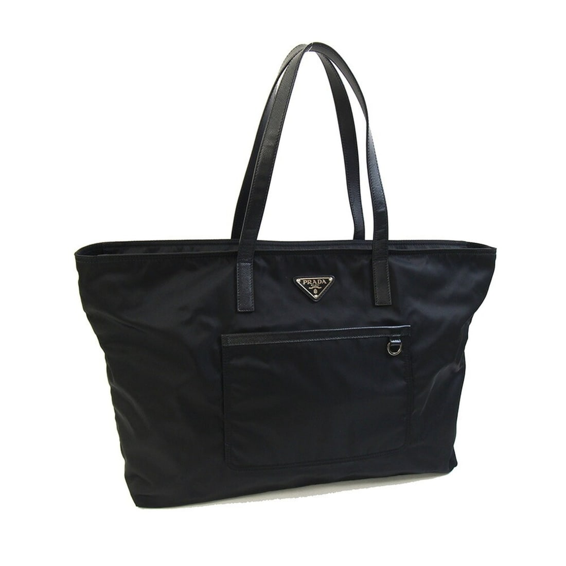 Prada Tote Bag BR4338 Black Nylon Leather Shoulder for Women PRADA: --- Catalog ---Category: SizeSize (HxWxD): 29.5cm x 14cm / 11.61'' x 5.51''Category: DesignType: Tote bagColor: BlackGender: WomenMaterial: Nylon Category: GeneralMPN: BR4338Brand: PradaCountry of Ori