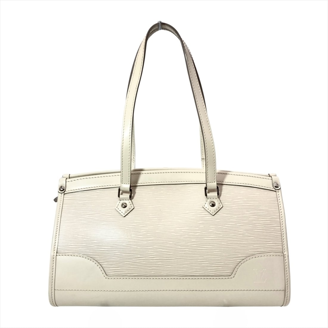 Louis Vuitton Madeleine PM Shoulder Bag, Epi Leather, M5933J, Ivoire, Silver Hardware, AR0170,: --- Catalog ---Category: SizeSize (HxWxD): 17.5cm x 32cm x 13.5cm / 6.88'' x 12.59'' x 5.31''Category: DesignType: Shoulder bagColor: Beige, LV Off WhiteGender: WomenMaterial: Epi leather Category: Ge