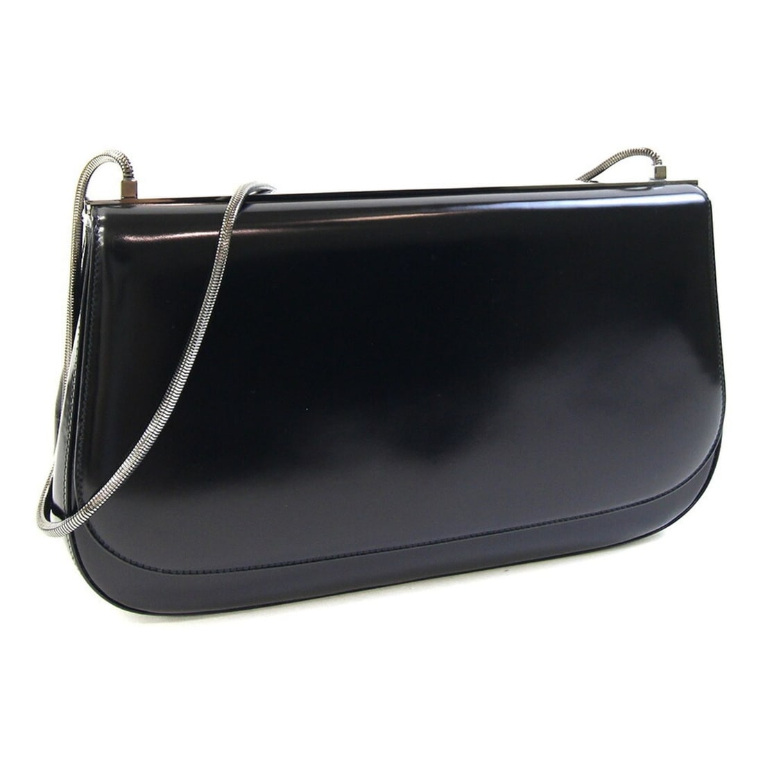 Salvatore Ferragamo Ferragamo Shoulder Bag, Black Leather, 219780, Calf Women's, Salvatore (1 of 12)