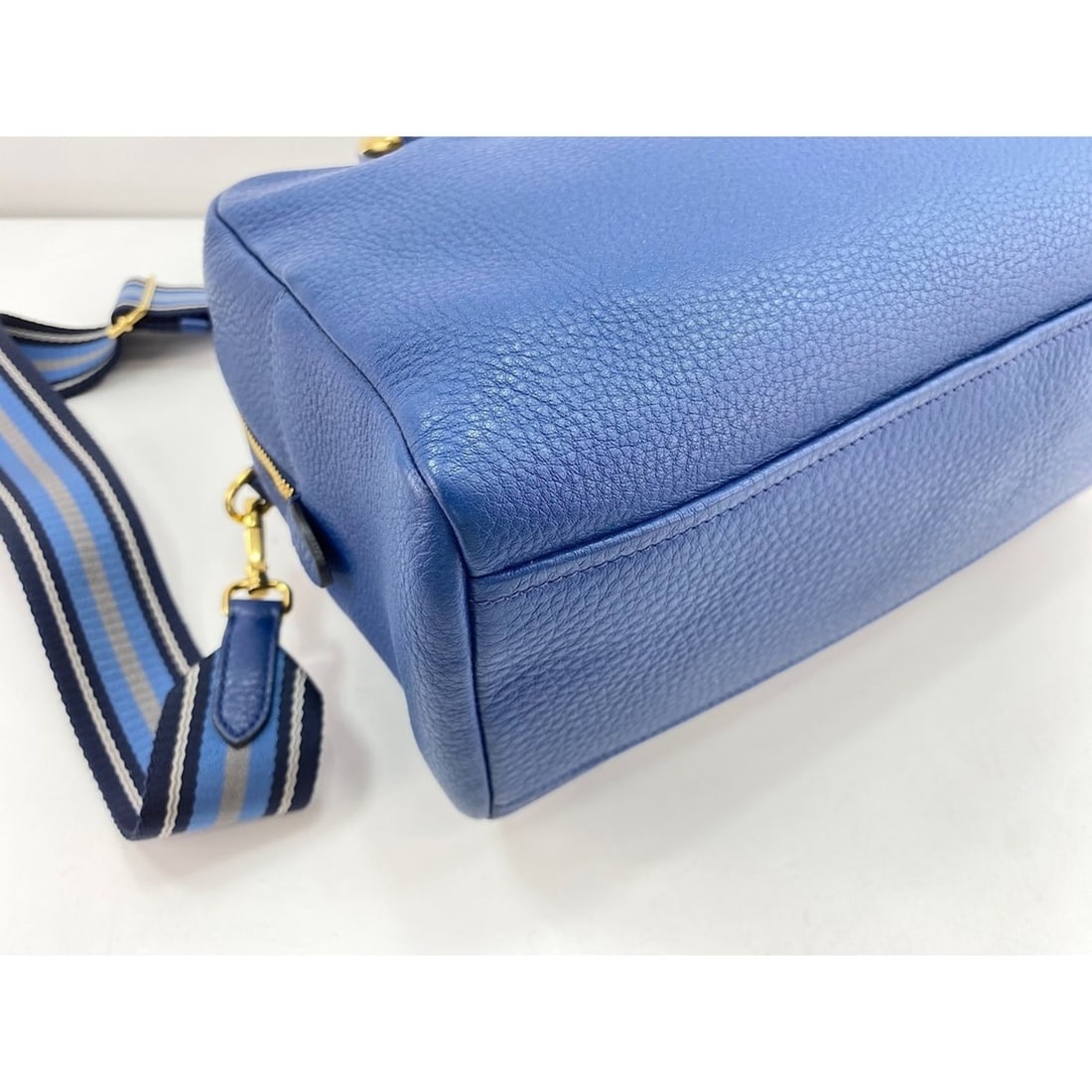 Prada shoulder bag, blue - 9