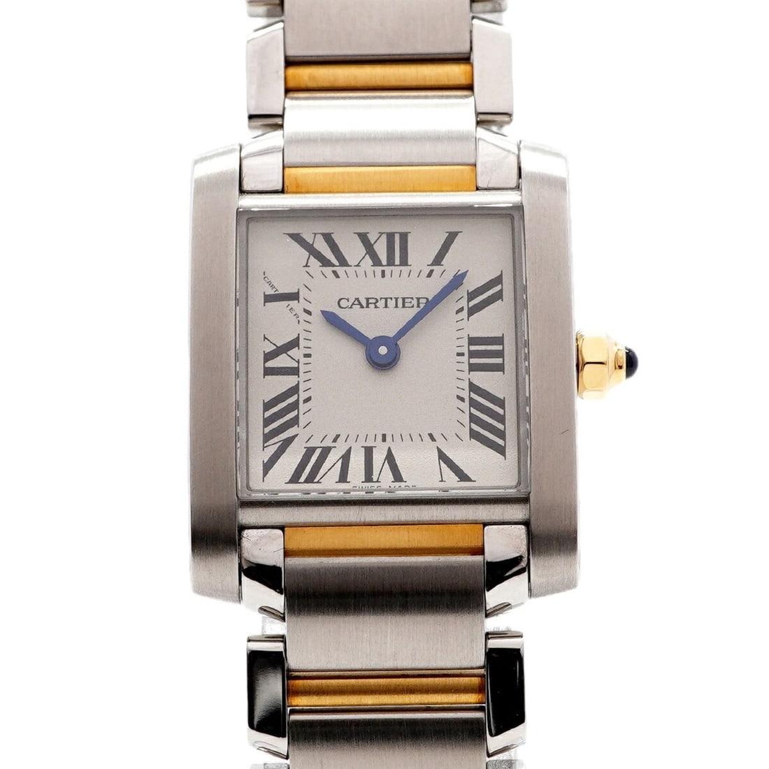 Cartier Tank Française SM Two-Tone W51007Q4 Ivory Dial Women's Watch (1 of 12)