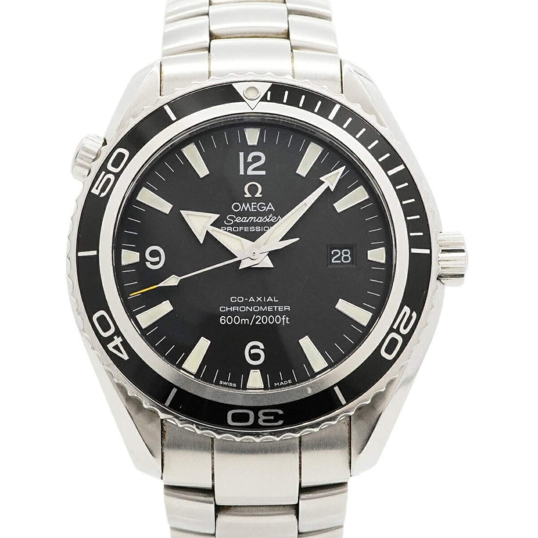 Omega Seamaster 600 Planet Ocean 2200.50 Black Dial Men's Watch: --- Catalog ---Category: SizeWrist Size: 17.5cm / 6.88''Case Diameter: 45mm / 1.77''Category: DesignType: WristwatchGender: MenColor (Dial): BlackMaterial (Band): Stainless steelCategory: GeneralMPN: 