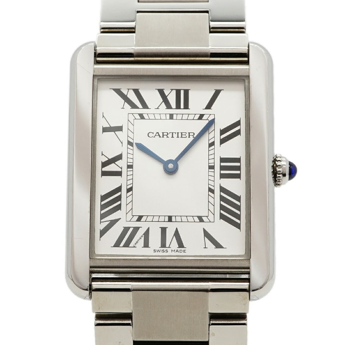 Cartier Tank Solo LM W5200014 Silver Dial Watch (Men's & Women's)