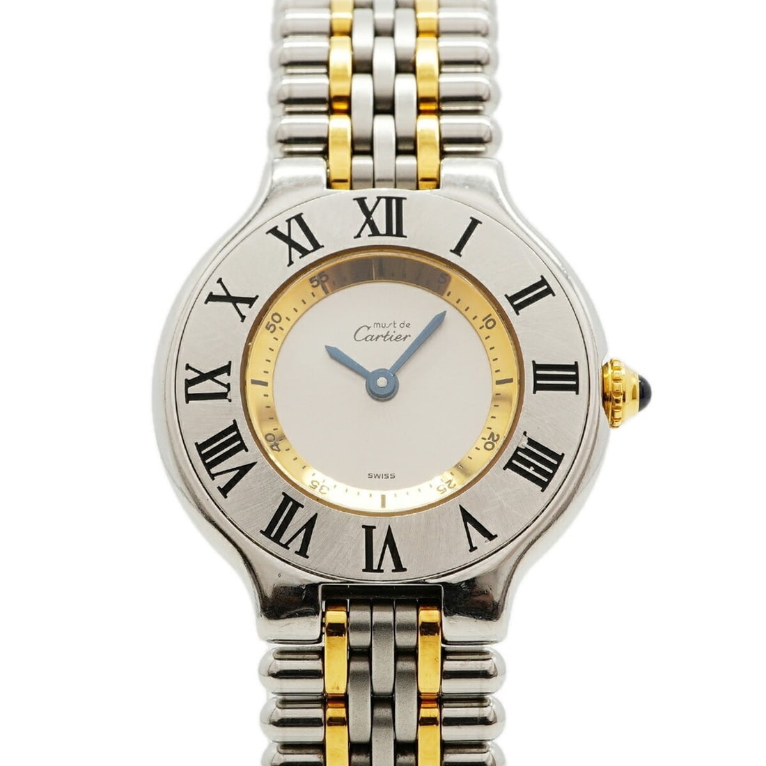 Cartier Must 21 SM W10075F4 Silver Dial Women's Watch (1 of 11)