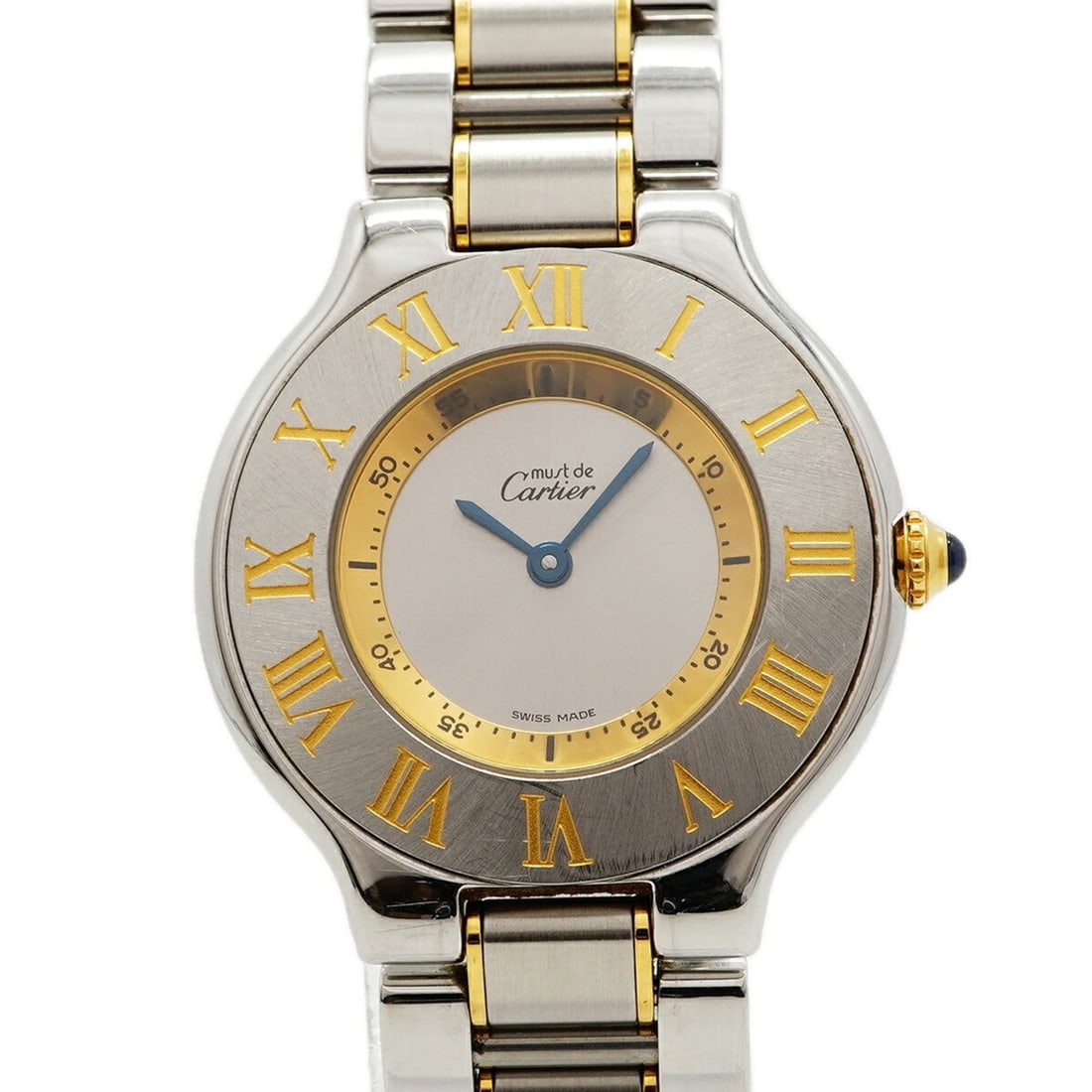 Cartier Must 21 LM W10072R6 Silver Dial Watch (Men's & Women's)