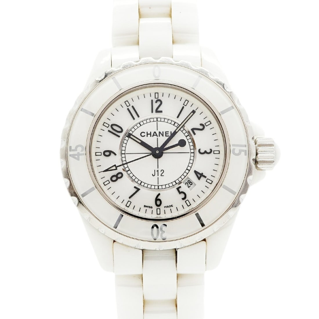 Chanel J12 H0968 White Dial Women's Watch (1 of 13)