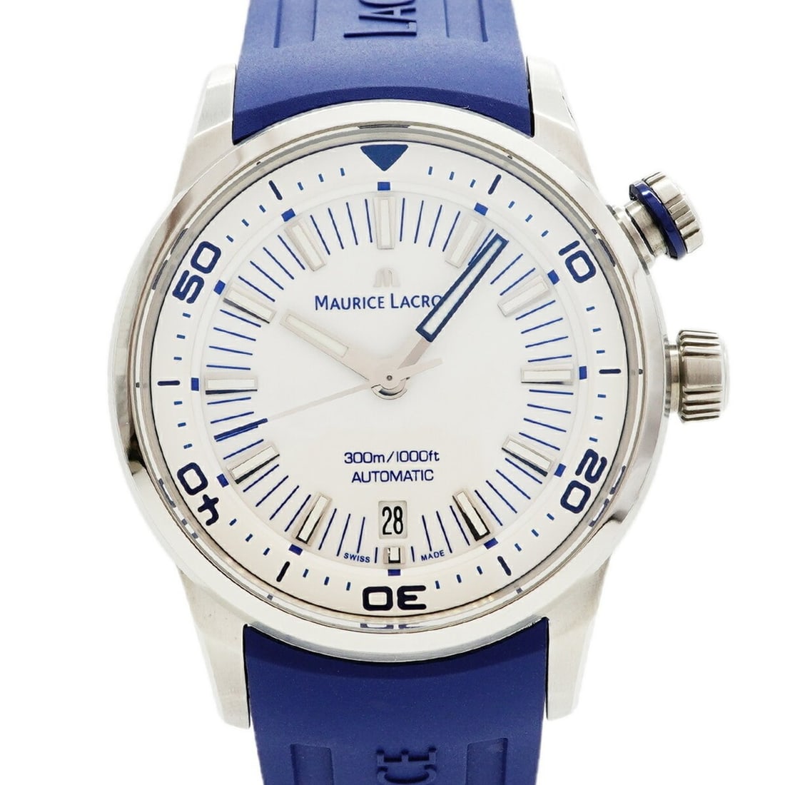 Maurice Lacroix Pontos S Diver PT6248 White Dial Men's Watch