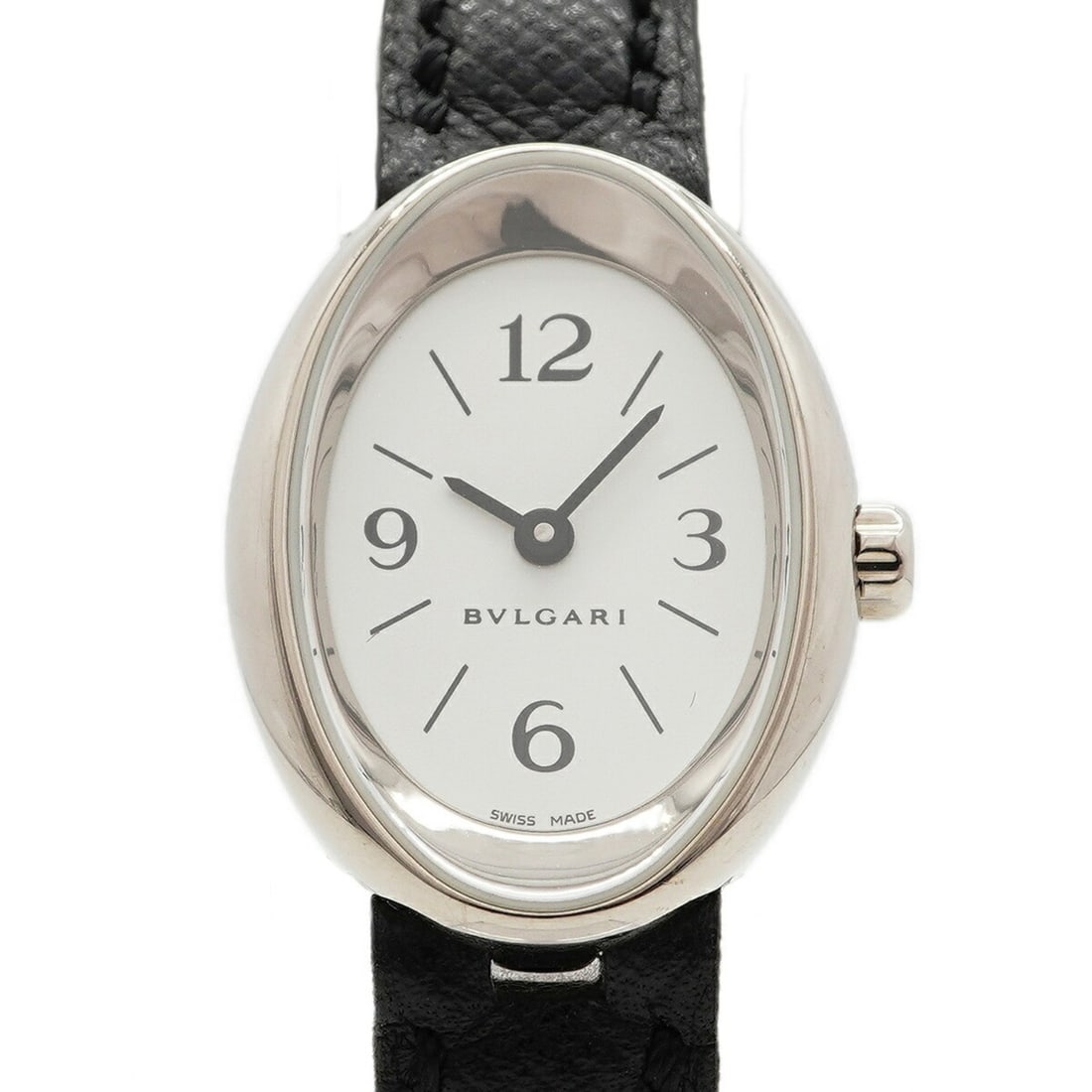 Bulgari Oval 750 WG OVW27G White Dial Women's Watch