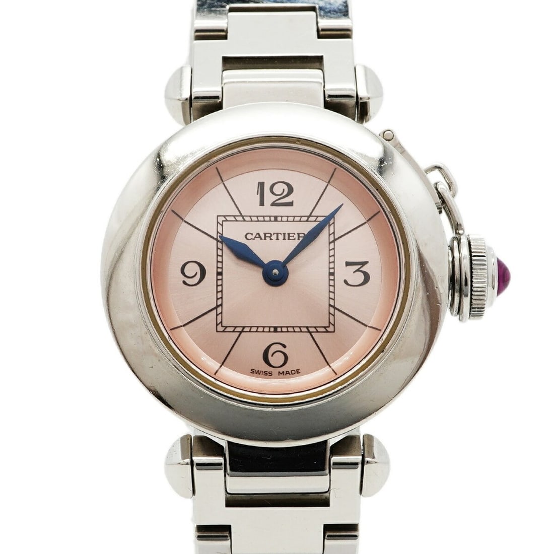 Cartier Miss Pasha W3140008 Pink Dial Women's Watch