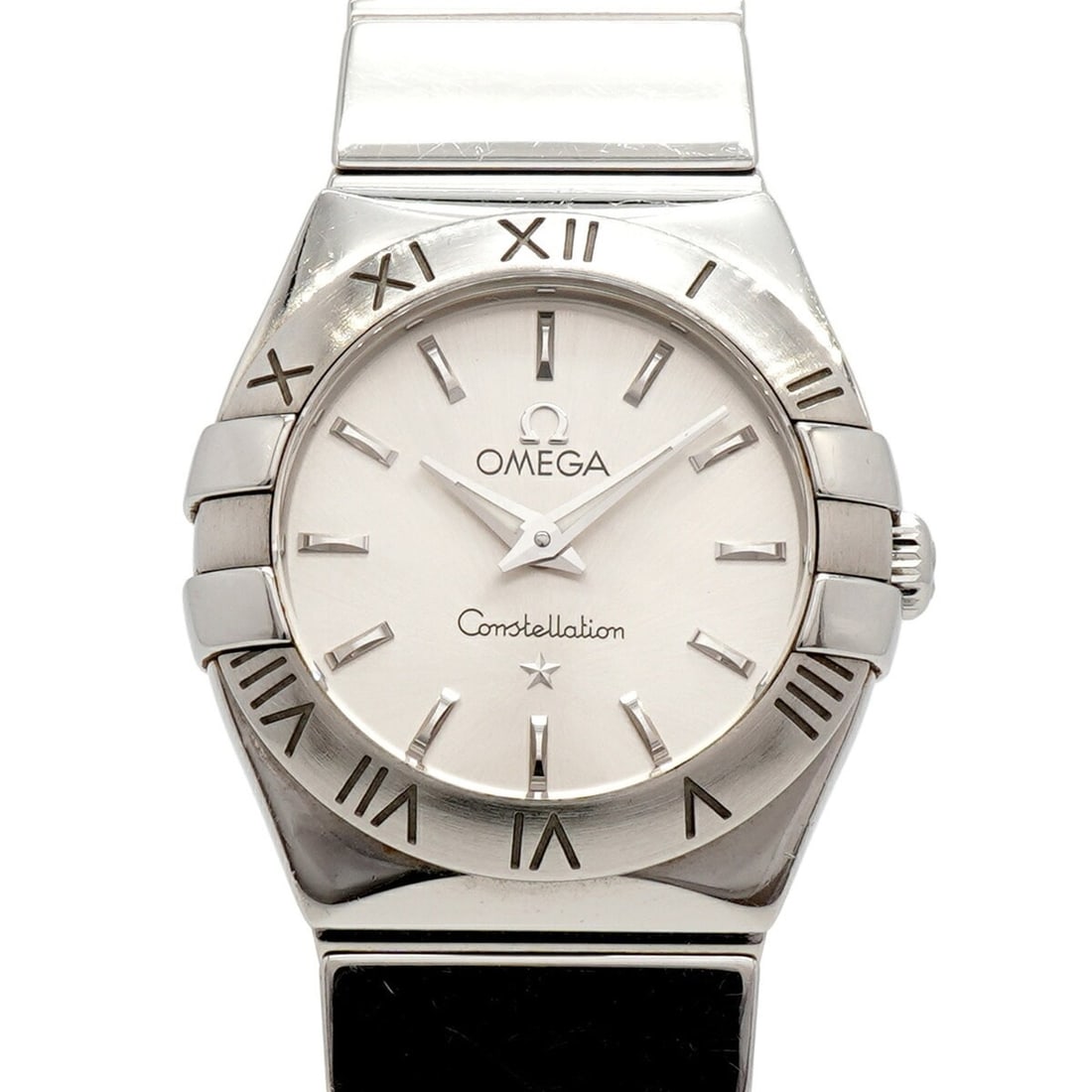 Omega Constellation 123.10.24.60.02.002 Silver Dial Women's Watch: --- Catalog ---Category: SizeWrist Size: 14.5cm / 5.7''Case Diameter: 23.9mm / 0.94''Category: DesignType: WristwatchGender: WomenColor (Dial): SilverMaterial (Band): Stainless steelCategory: