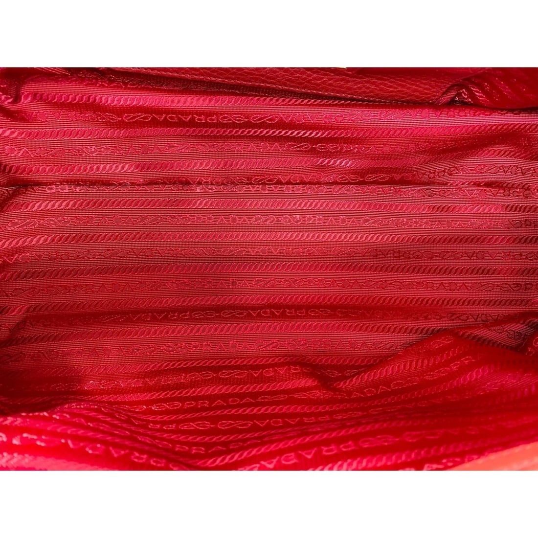 Prada tote bag, red - 11