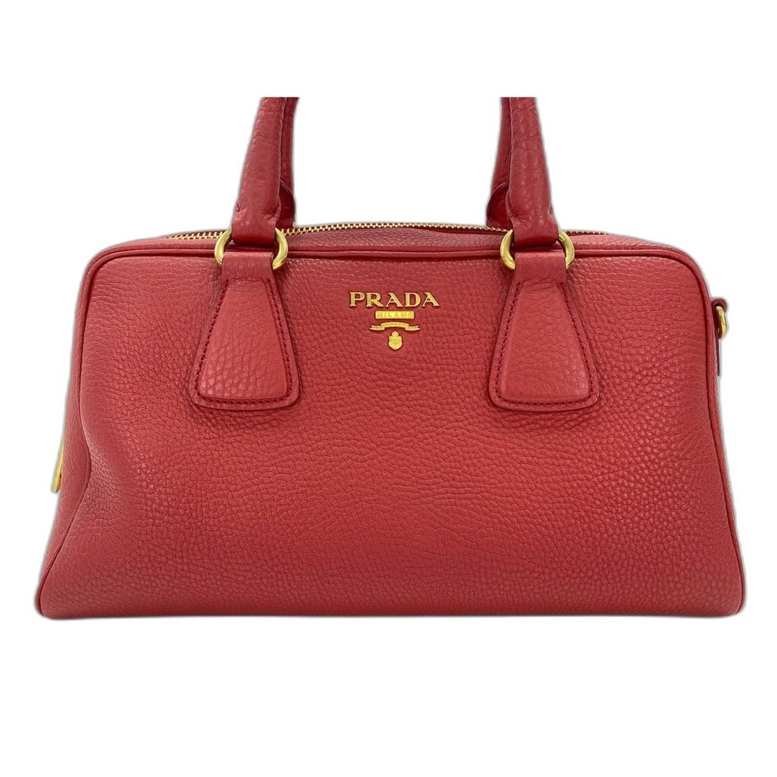 Prada tote bag, red: --- Catalog ---Category: SizeSize (HxWxD): 16cm x 30cm x 15cm / 6.29'' x 11.81'' x 5.9''Category: DesignType: Tote bagColor: Red colorGender: WomenCategory: GeneralBrand: Prada--- Item List ---Section