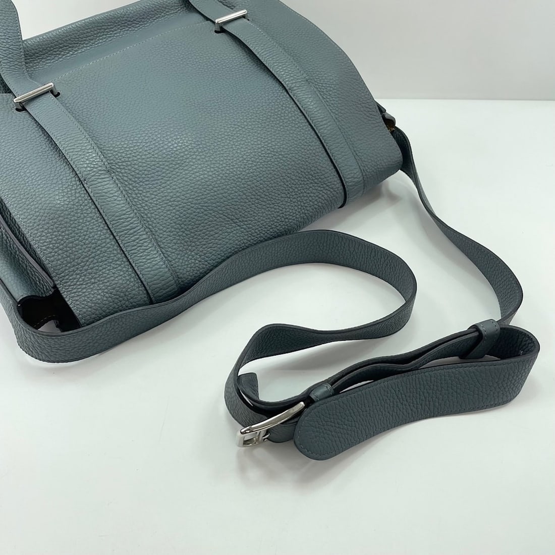 Hermes Steve Wright Shoulder Bag, Gray - 10