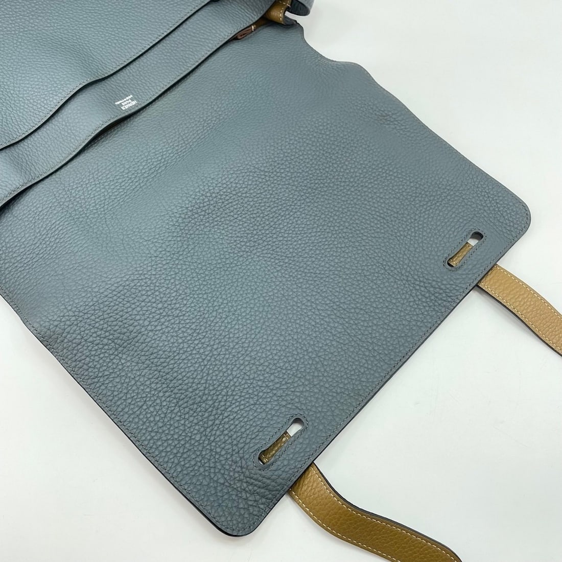 Hermes Steve Wright Shoulder Bag, Gray - 12
