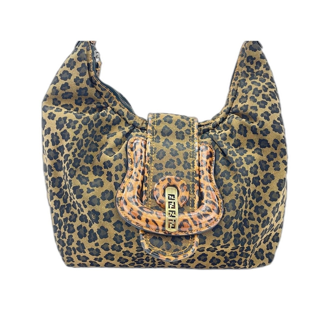 Fendi shoulder bag, brown - 2